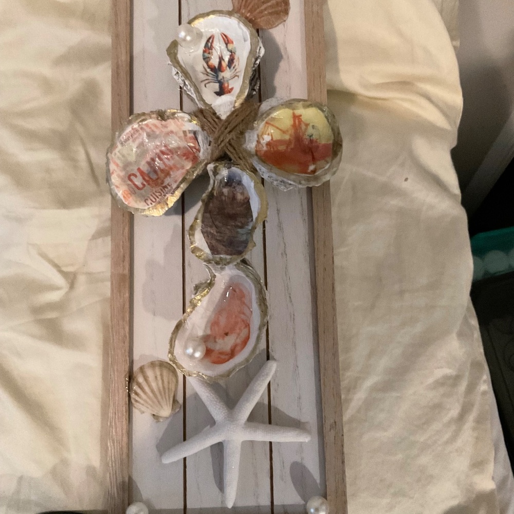 Hand made Oyster shell - Picture 3 of 4